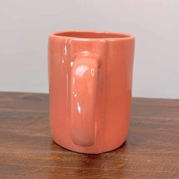 RAE DUNN • “RV There Yet?” Peach Mug - Picture 2 of 10